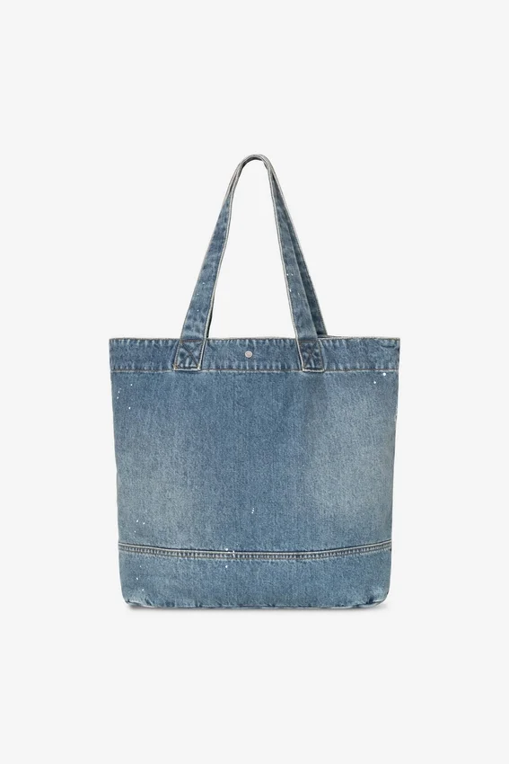Borsa tote in denim Borsa tote in denim
