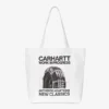 Borsa tote in tela con grafica Borsa tote in tela con grafica