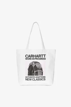 Borsa tote in tela con grafica Borsa tote in tela con grafica