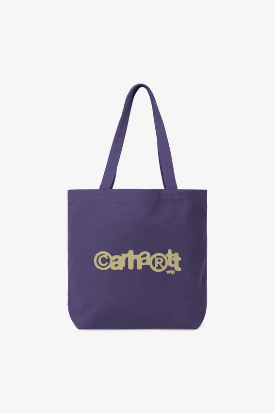 Borsa tote in tela con grafica Borsa tote in tela con grafica