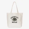 Borsa tote in tela con grafica Borsa tote in tela con grafica
