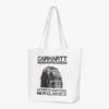Borsa tote in tela con grafica Borsa tote in tela con grafica