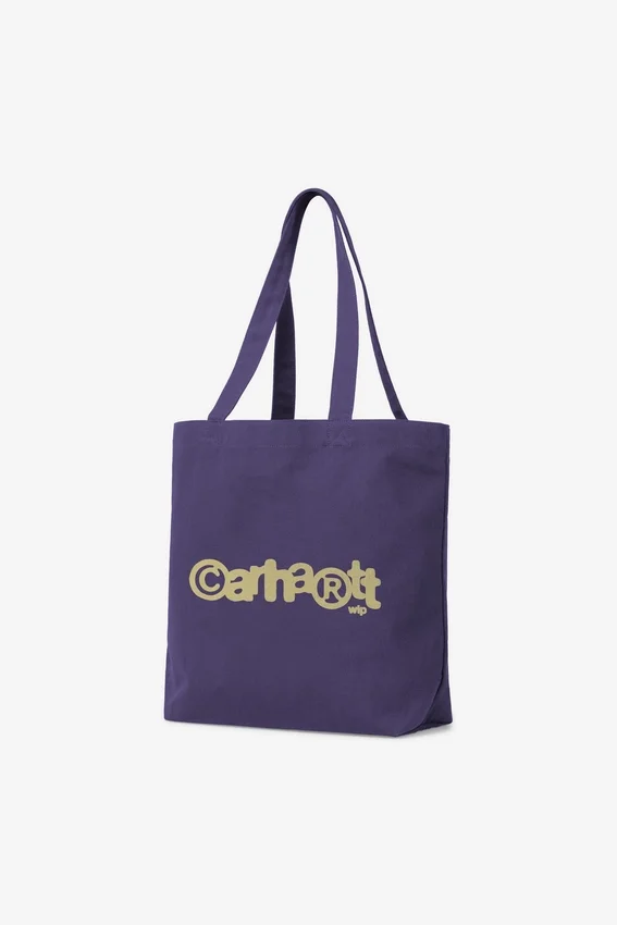 Borsa tote in tela con grafica Borsa tote in tela con grafica