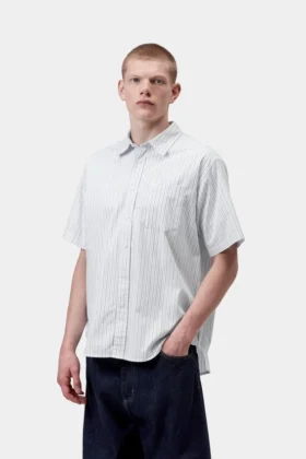 Camicia a maniche corte Keene Stripe