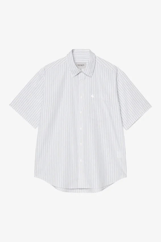 Camicia a maniche corte Keene Stripe Camicia a maniche corte Keene Stripe