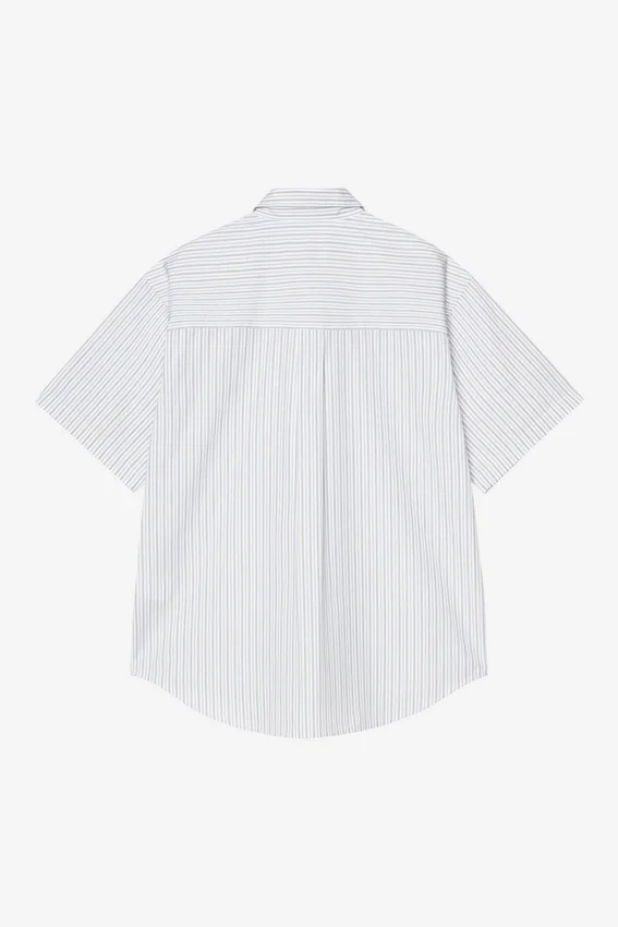 Camicia a maniche corte Keene Stripe Camicia a maniche corte Keene Stripe