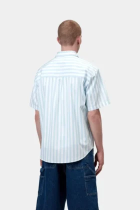 Camicia a maniche corte Royce Stripe