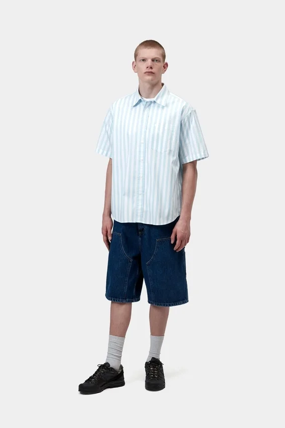 Camicia a maniche corte Royce Stripe Camicia a maniche corte Royce Stripe