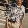 Camicia a maniche corte Royce Stripe Camicia a maniche corte Royce Stripe