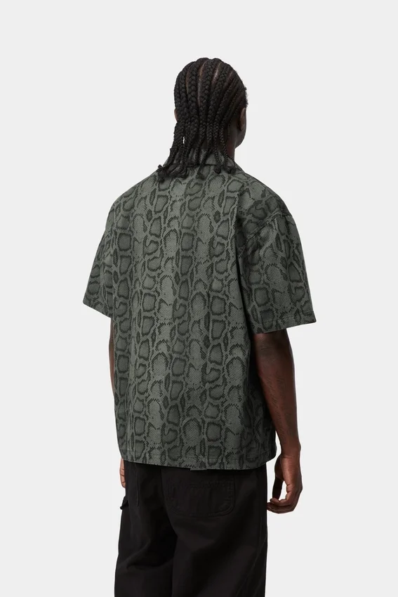 Camicia a maniche corte Snake Camo Camicia a maniche corte Snake Camo