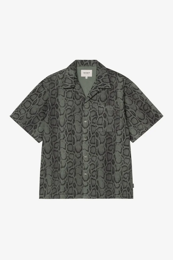Camicia a maniche corte Snake Camo Camicia a maniche corte Snake Camo