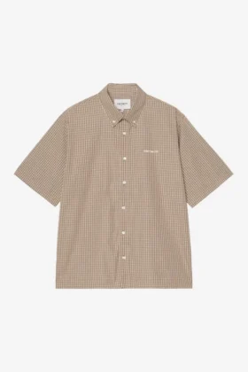 Camicia a quadri Groff a maniche corte