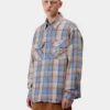 Camicia a quadri tipo tunica Camicia a quadri tipo tunica