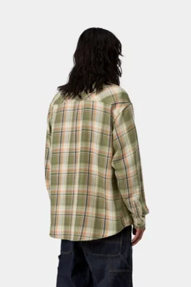 Camicia a quadri tipo tunica