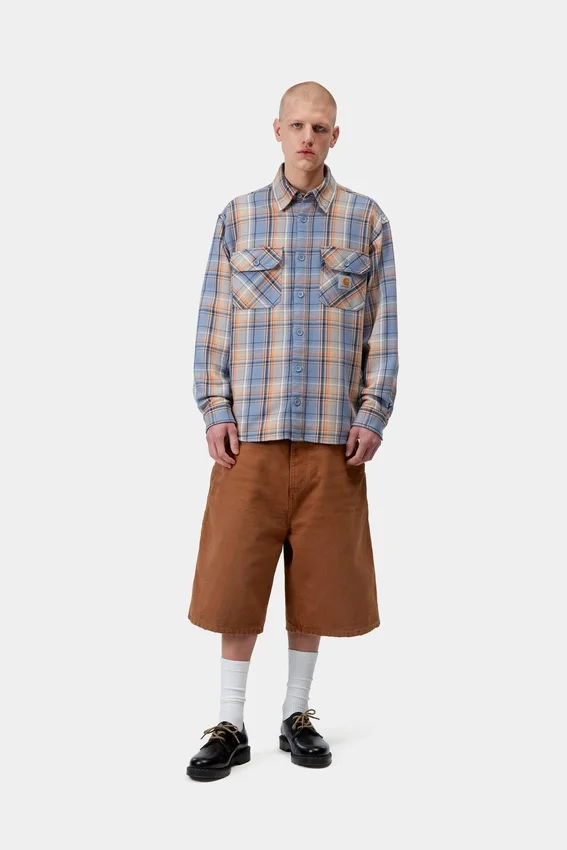 Camicia a quadri tipo tunica Camicia a quadri tipo tunica