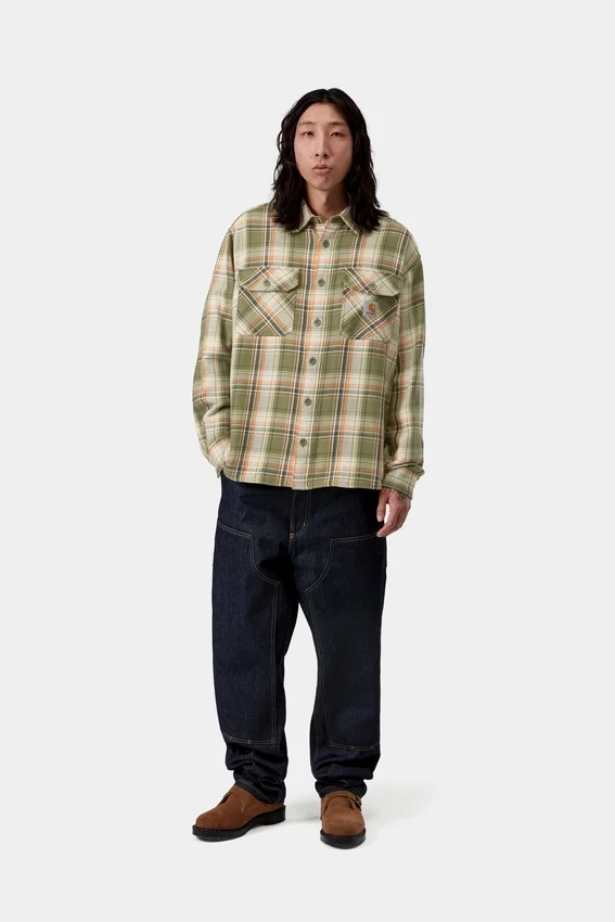 Camicia a quadri tipo tunica Camicia a quadri tipo tunica