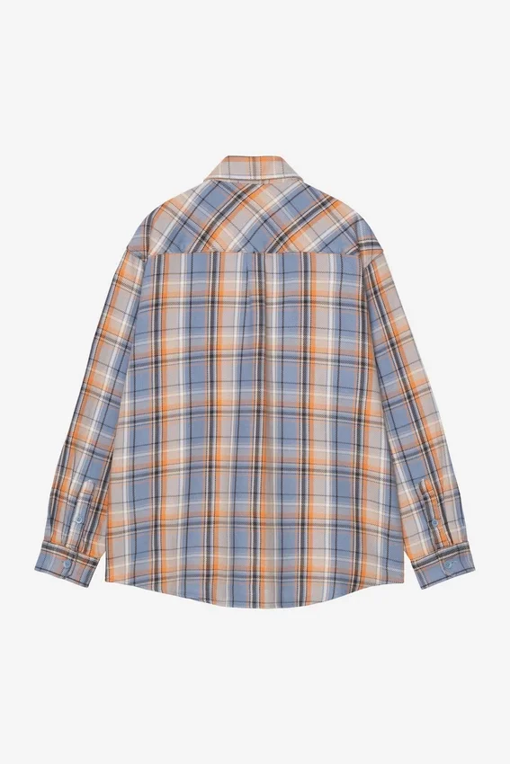 Camicia a quadri tipo tunica Camicia a quadri tipo tunica