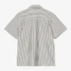 Camicia a righe Leavel a maniche corte
