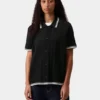 Camicia da donna a maniche corte in maglia Ramsey in pantaloncini Camicia da donna a maniche corte in maglia Ramsey in pantaloncini