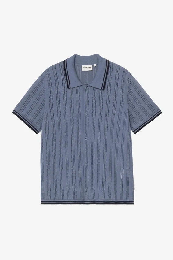 Camicia da donna a maniche corte in maglia Ramsey in pantaloncini Camicia da donna a maniche corte in maglia Ramsey in pantaloncini