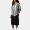 Camicia da donna a maniche corte Snake Camo in pantaloncini Camicia da donna a maniche corte Snake Camo in pantaloncini