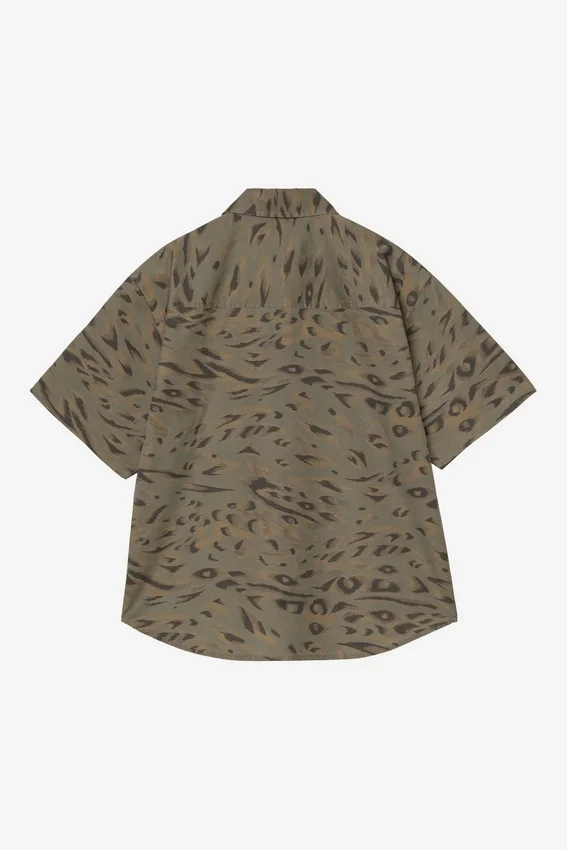 Camicia da donna a maniche corte Travon in pantaloncini Camicia da donna a maniche corte Travon in pantaloncini