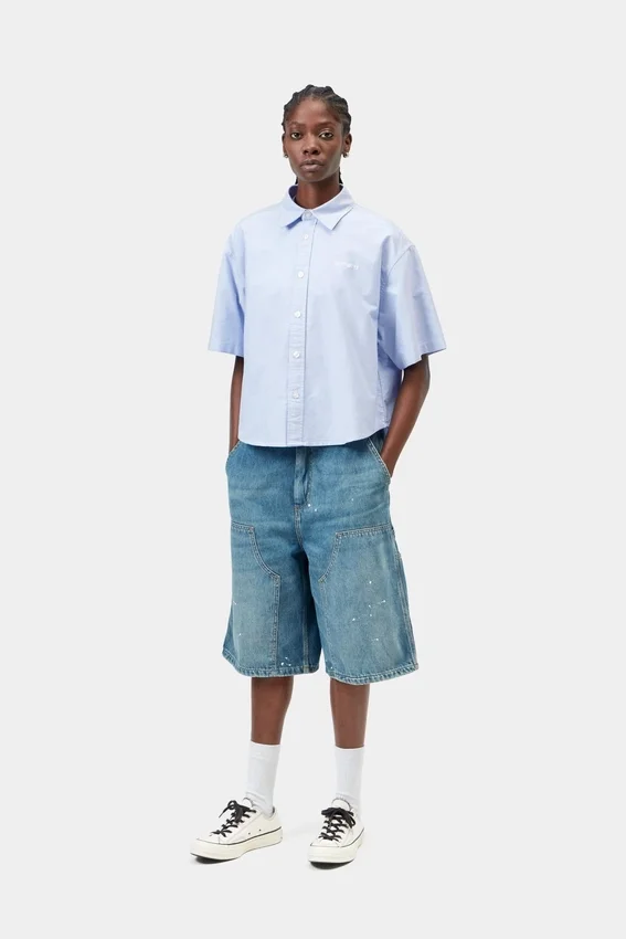 Camicia Kaia da donna a maniche corte in pantaloncini Camicia Kaia da donna a maniche corte in pantaloncini