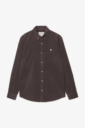 Camicia Madison in velluto a coste fine