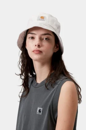 Cappello a secchiello a righe Mercer