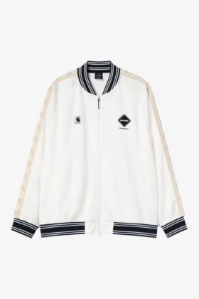 F.C.Real Bristol x Carhartt WIP Blouson in jersey da track varsity