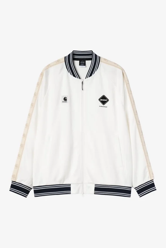 F.C.Real Bristol x Carhartt WIP Blouson in jersey da track varsity F.C.Real Bristol x Carhartt WIP Blouson in jersey da track varsity