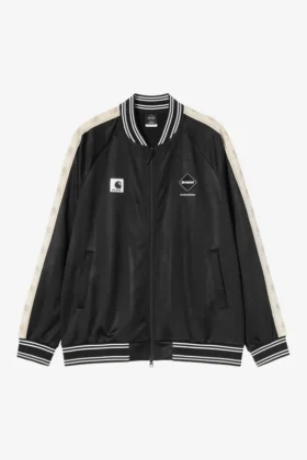 F.C.Real Bristol x Carhartt WIP Blouson in jersey da track varsity