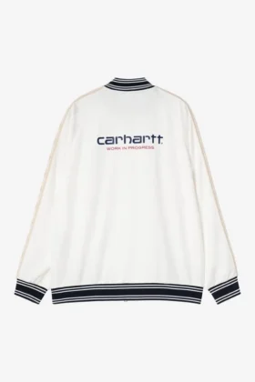 F.C.Real Bristol x Carhartt WIP Blouson in jersey da track varsity