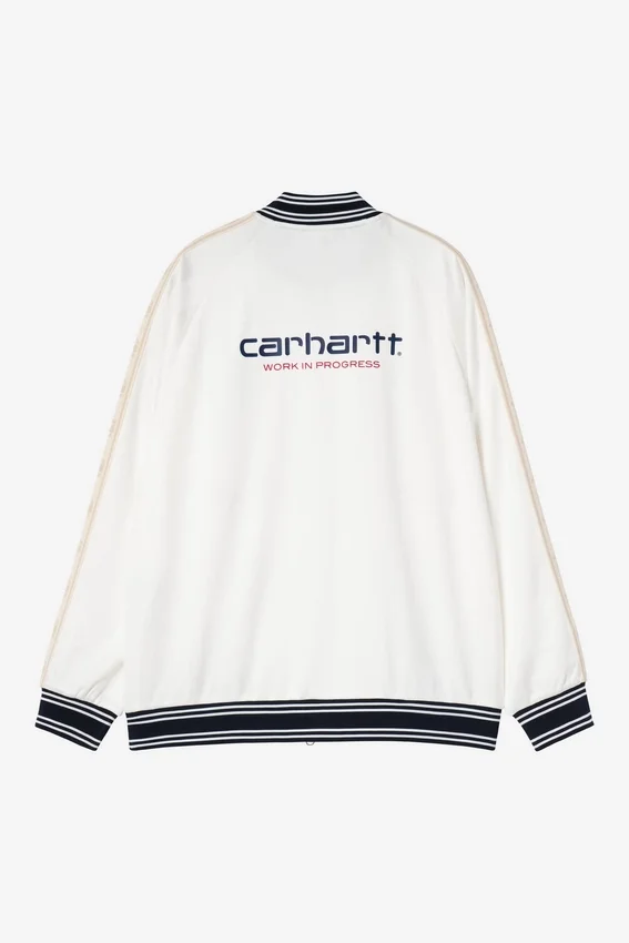 F.C.Real Bristol x Carhartt WIP Blouson in jersey da track varsity F.C.Real Bristol x Carhartt WIP Blouson in jersey da track varsity