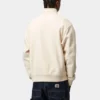 Felpa con mezza zip e scritta in stile American Script Felpa con mezza zip e scritta in stile American Script