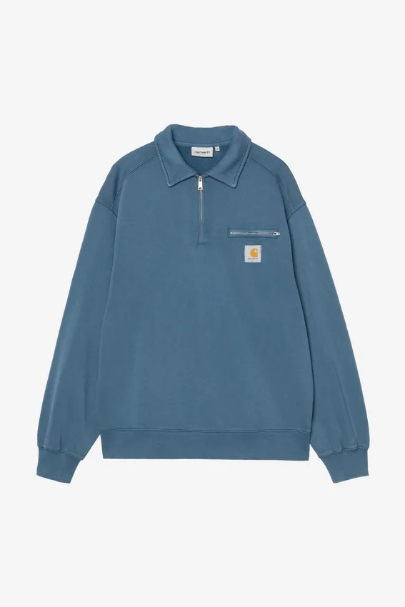 Felpa Detroit con mezza zip Felpa Detroit con mezza zip