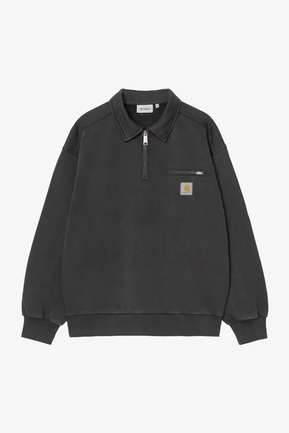Felpa Detroit con mezza zip Felpa Detroit con mezza zip