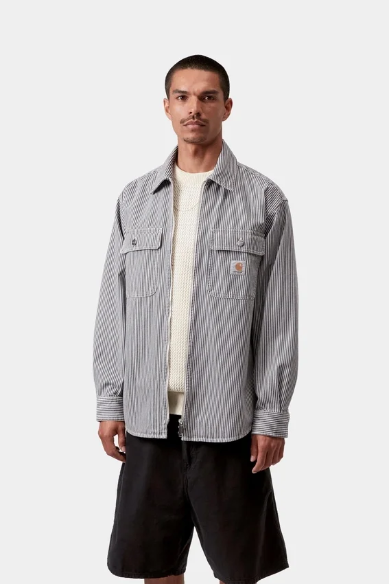 Giacca camicia a righe Mercer Giacca camicia a righe Mercer