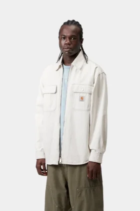 Giacca camicia a righe Mercer