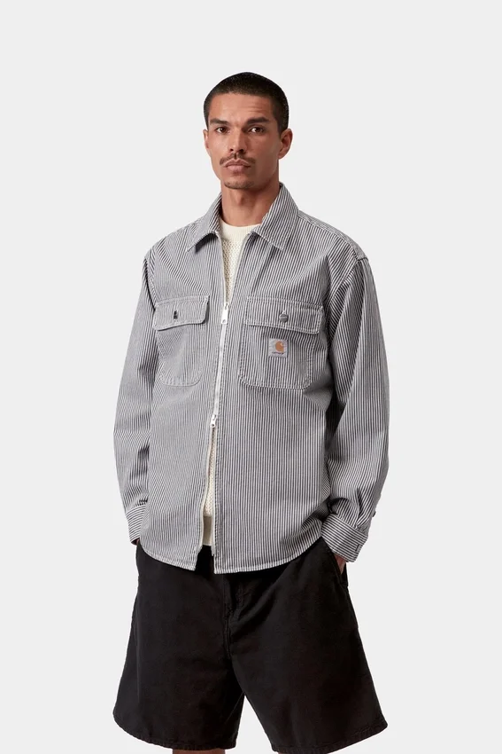 Giacca camicia a righe Mercer Giacca camicia a righe Mercer