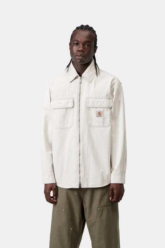 Giacca camicia a righe Mercer Giacca camicia a righe Mercer