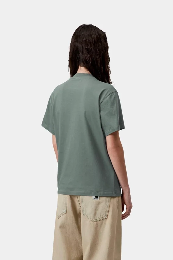 Maglietta da donna con ricamo Script Maglietta da donna con ricamo Script