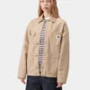 Michigan Coat da donna (primavera) – Tela color pietra Michigan Coat da donna (primavera) – Tela color pietra