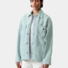 Michigan Coat da donna (primavera) – Tela color pietra Michigan Coat da donna (primavera) – Tela color pietra