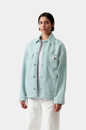 Michigan Coat da donna (primavera) – Tela color pietra