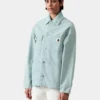 Michigan Coat da donna (primavera) – Tela color pietra Michigan Coat da donna (primavera) – Tela color pietra