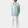 Michigan Coat da donna (primavera) – Tela color pietra Michigan Coat da donna (primavera) – Tela color pietra