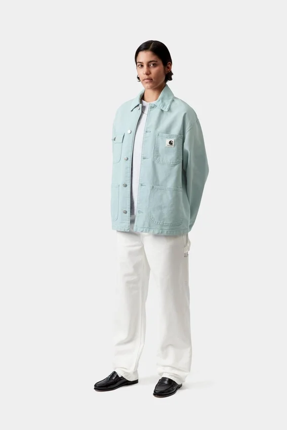Michigan Coat da donna (primavera) – Tela color pietra Michigan Coat da donna (primavera) – Tela color pietra