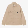 Michigan Coat da donna (primavera) – Tela color pietra Michigan Coat da donna (primavera) – Tela color pietra