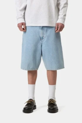 Pantaloncini con rinforzo su un solo ginocchio – Denim Pantaloncini con rinforzo su un solo ginocchio – Denim